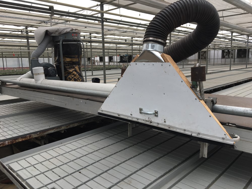 Bench vacuum. © AHDB